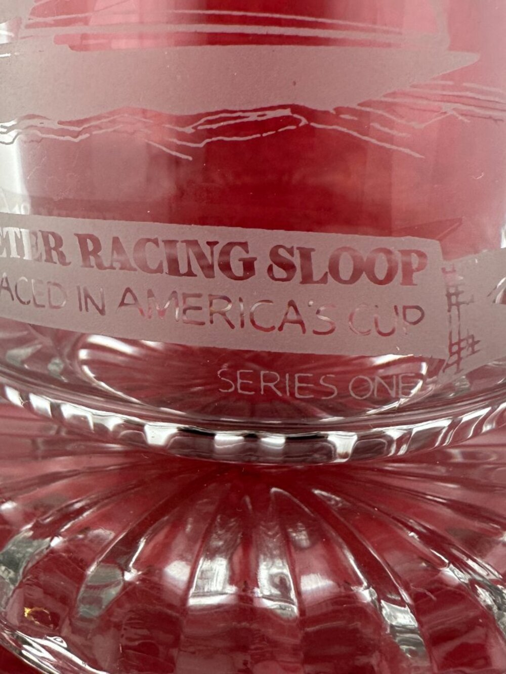 VINTAGE WEST GERMANY by ALWE AMERICA'S CUP 12 METER RACING SLOOP BEER STEIN - Picture 3 of 12